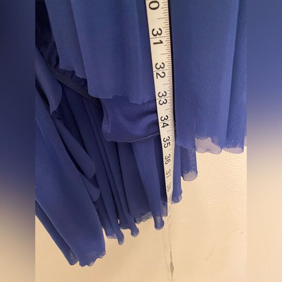 WEISSMAN Dance Costume lyrical navy blue 10,000 MILES 13171 XXLA adult - Picture 7 of 10